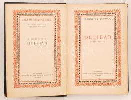 Bársony István: Délibáb. Elbeszélések. Bp., 1927, Singer és Wolfner (Magyar írómesterek). Aranyozott...