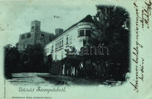 1899 Sárospatak, Vár; Schwidernoch Károly műintézete