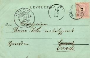 1899 Sárospatak, Vár; Schwidernoch Károly műintézete