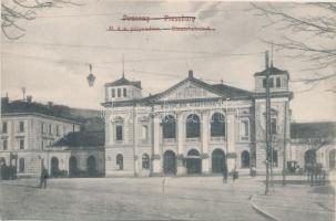 Pozsony, MÁV pályaudvar / railway station