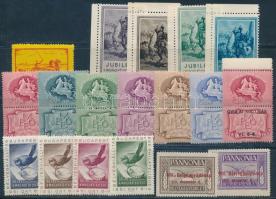 18 db Bélyegkiállítási levélzáró