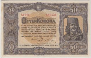 1920. 50K "Orell Füssli Zürich" T:restaurált (I-)