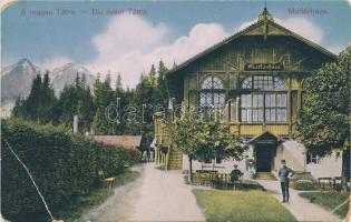 Tátra, Matlárháza / hotel (EB)