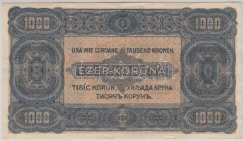 1923. 1000K "Magyar Pénzjegynyomda Rt. Budapest" T:III