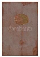 Bakonyi Sándor (1892-1937) 1935. "Pénzintézeti Sportegyletek Szövetsége - Tekebajnokság 1935. I...