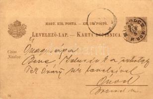 1899 Zágráb, Zagreb; Ezredéves Országos Kiállítás /  Hungarian Millenium Exposition 2kr Ga. floral, ...