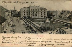 Szeged, Dugonics tér, Engel Lajos könyv és papír nyomda