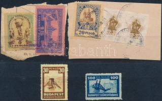 5 db Budapesti okmánybélyeg