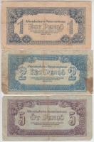 1944. 1P-1000P "A Vöröshadsereg Parancsnoksága" teljes sor T:vegyes