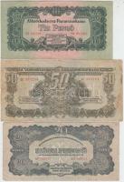 1944. 1P-1000P "A Vöröshadsereg Parancsnoksága" teljes sor T:vegyes