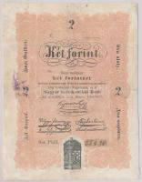 1848. 2Ft "Kossuth bankó" T:restaurált