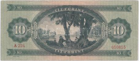 1949. 10Ft vágáshibás T:III