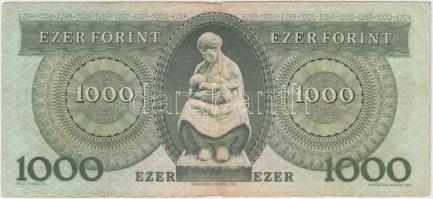1983. 1000Ft "E" vágáshibás T:III