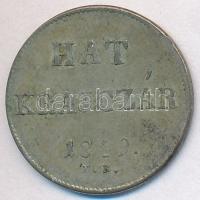 1849NB 6Kr Ag T:3 Adamo B3