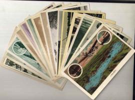 17 db balatoni település lap