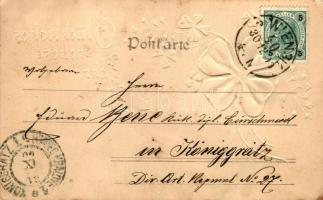 New Year Emb. clover