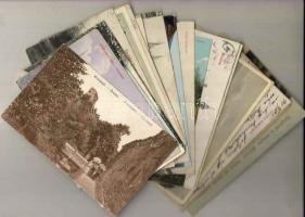 27 db magyar városképes lap