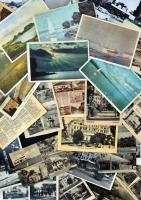 115 db MODERN magyar városképes lap; sok Balaton és környéke / 115 modern Hungarian town-view postcards; many Balaton and its surroundings