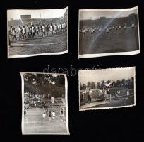 cca 1950-1960 Sportrendezvények a Népstadionban, 40 db fotó, 10x6 cm