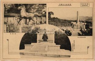 29 db RÉGI használatlan japán városképes és motívumlap / 29 old unused Japanese town-view and motive...