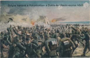 Súlyos harcok a Kárpátokban a Dukla és Uzsoki szoros körül / WWI K.u.K. military in the Carpathen (EK)