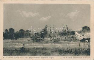 A 30 és feles elsütésének pillanat, Érdekes Újság 3000 kor. pályázatának legszebb képei / WWI K.u.K. military, cannon (wet damage)