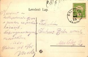 Gálszécs, Piactér, vendéglő / market place with restaurant (EK)