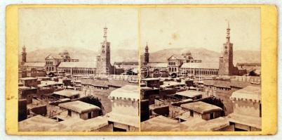 1880 Damascus sztereo fotó / 1880 Damascus stereo photo