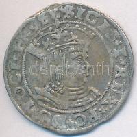 Királyi Poroszország 1535. 1Gr Ag "I. Zsigmond" Torun (1.75g) T:2-,3 patina Royal Prussia 1535. 1 Groschen Ag "Sigismund I" Torun (1.75g) C:VF,F patina Kopicki 3083.