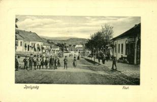 Ipolyság, Fő út, gyógyszertár / Main street, pharmacy