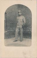 WWI Austro-Hungarian soldier with sword photo (EK)