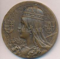 ~1925. "Magyar Királyi Állami Pénzverő Látogatási Érme" Br emlékérem (35,5mm) T:2