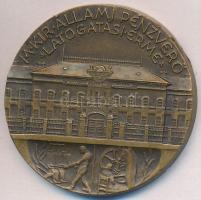 ~1925. "Magyar Királyi Állami Pénzverő Látogatási Érme" Br emlékérem (35,5mm) T:2