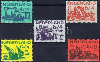 1959 Nyári bélyeg: munka sor Mi 730-734