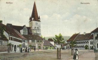 Nagydisznód, Heltau; erődtemplom / Market place, church (EK)