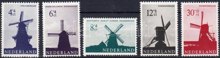 1963 Nyári bélyeg: Szélmalmok sor Mi 794-798