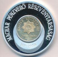 1998. "Magyar Pénzverő Részvénytársaság" ezüstözött bicolor bronz emlékérem T:PP