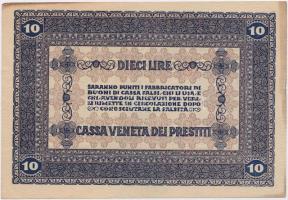 Olaszország / Velence / osztrák-magyar megszállás 1918. 10L T:I-
Italy / Venice / Austrian-Hungarian...