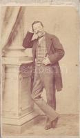 1866 Gr. Almássy György keményhátú fotó