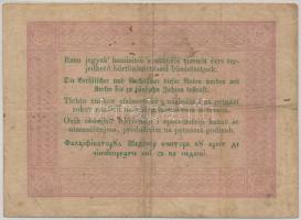 1848. 5Ft "Kossuth bankó" vörösesbarna T:III