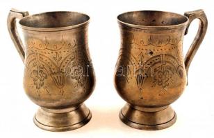 Régi fém tálca Szent Koronával, "Royal Nagy Szálloda" és "Vendéglős Szakiskola Budape...