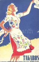 9 db RÉGI használatlan motívumlap; reklám / 9 old unused motive cards; advertisement