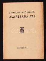 1940 Baross szövetség alapszabályai 40 p.