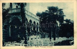 Abbazia, Caffe Principe Umberto / cafe