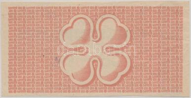 1950. "65. Osztálysorsjáték" 2. osztály 1/8 sorsjegy T:II- szakadás