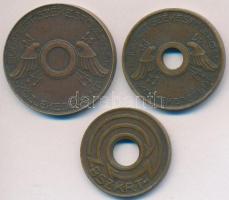 ~1930. "B.SZ.K.R.T (Budapest Székesfővárosi Közlekedési Részvénytársaság)" 5Ft + 10Ft + 50...