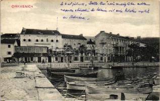 Crikvenica, Belle Vue hotel and restaurant, port, boats