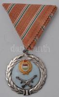 1957. "Szolgálati Érdemérem" zománcozott kitüntetés mellszalagon T:2