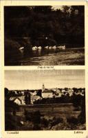 Városlőd, patak, templom