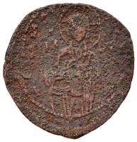 Bizánci Birodalom / Konstantinápoly / IV. Mikhaél 1034-1041. Follis Br (5,84g) T:3,3- Byzantine Empire / Constantinople / Michael IV 1034-1041. Follis Br "EMMA [NOUHL] / IC-XC NI-KA" (5,84g) C:F,VG  SB 1825.